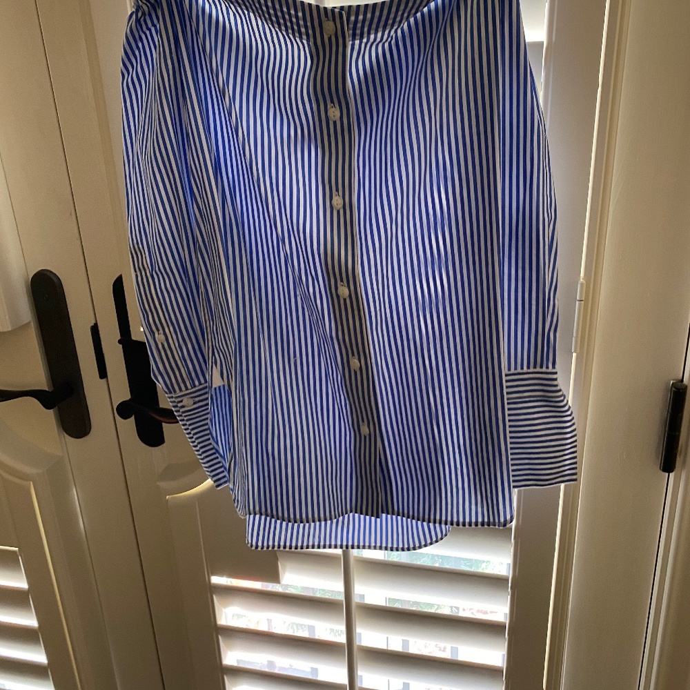 Rag and bone off the shoulder top